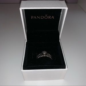 Pandora Princess Tiara Crown Ring